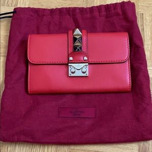 ‼️Price⬇️‼️Brand New Valentino Bright Red Wallet